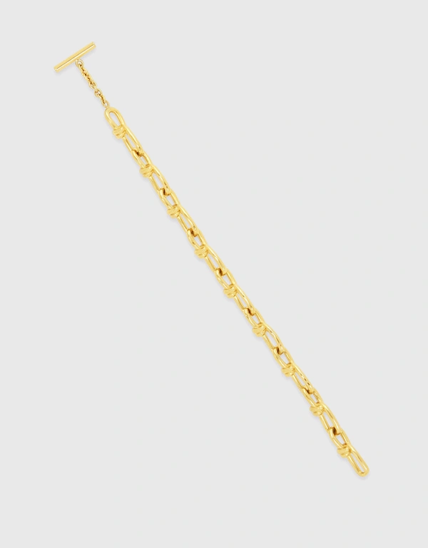 Rosetta Getty Small Twist Chain Bracelet