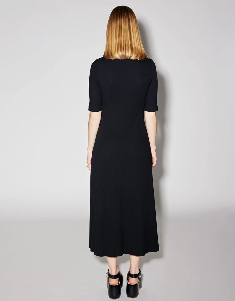 Rosetta Getty | Polo Dress | M | Black