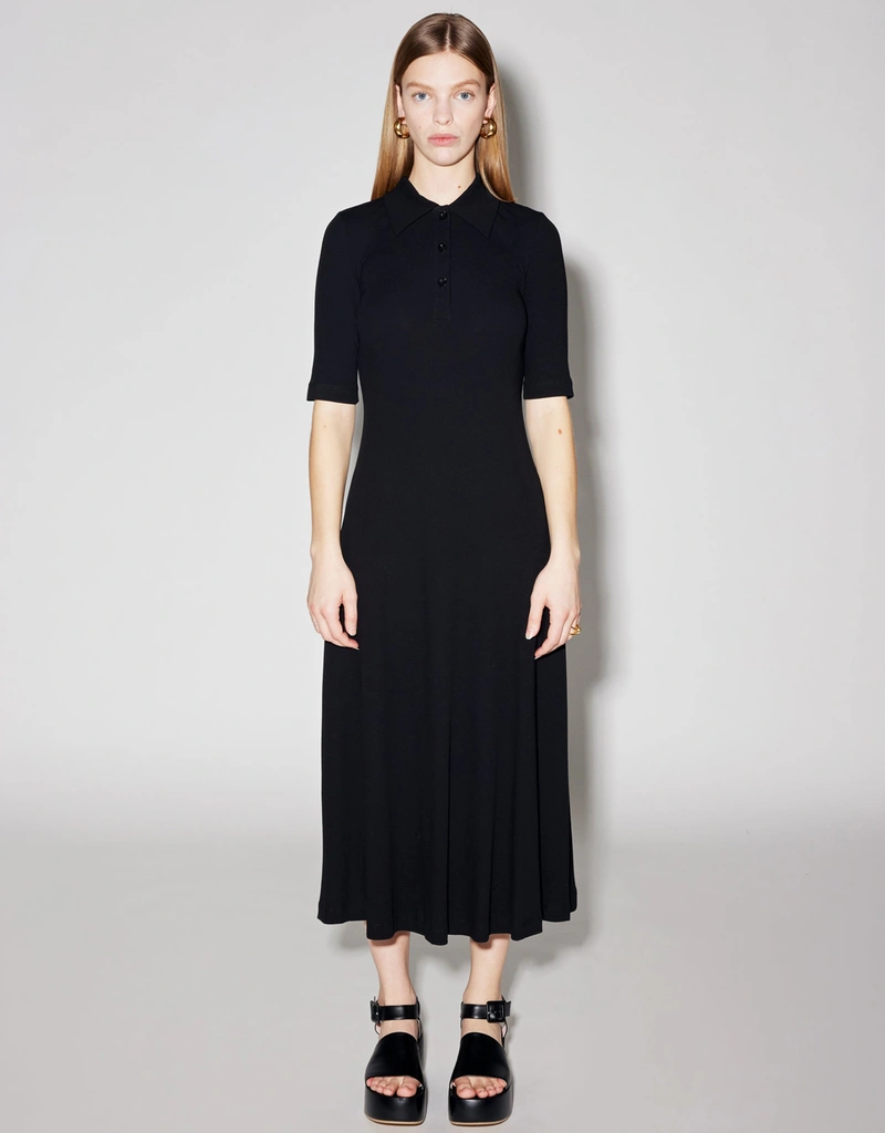 Rosetta Getty Polo Midi Dress (Dresses) IFCHIC.COM