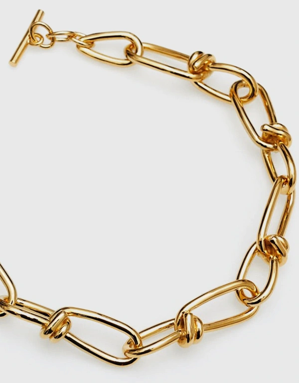 Rosetta Getty Twist Chain Necklace