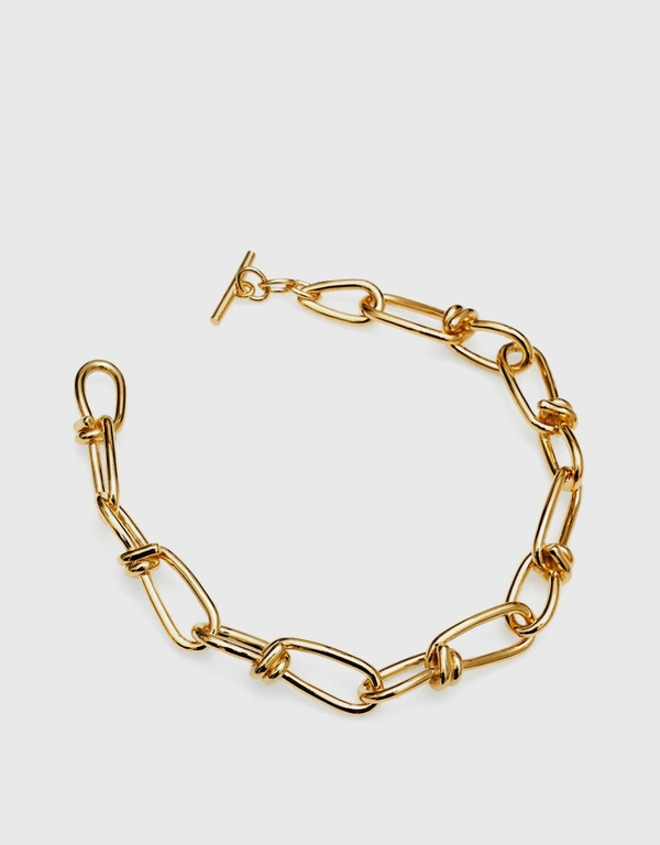 Rosetta Getty Twist Chain Necklace