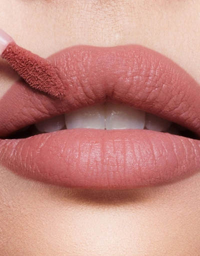 Airbrush Flawless Lip Blur Matte Liquid Lipstick Lip Stain-Pillow Talk Blur