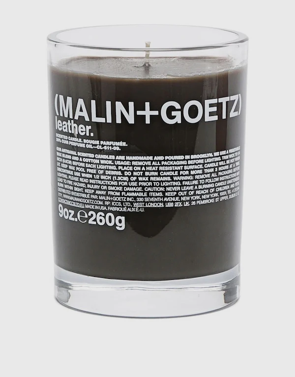 Malin+Goetz 皮革蠟燭 260g