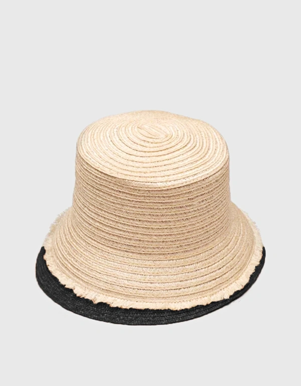 Jonah Straw Bucket Hat