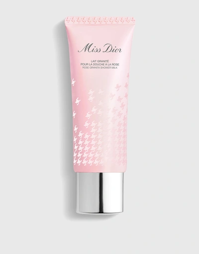 Miss Dior Rose Granita Shower Exfoliating Body Milk 75ml