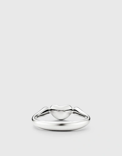 Elsa Peretti Mini Sterling Silver Bean Design Ring