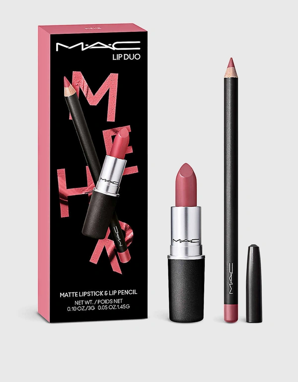 MAC Cosmetics Lip Duo 兩件唇彩彩妝組-Mehr