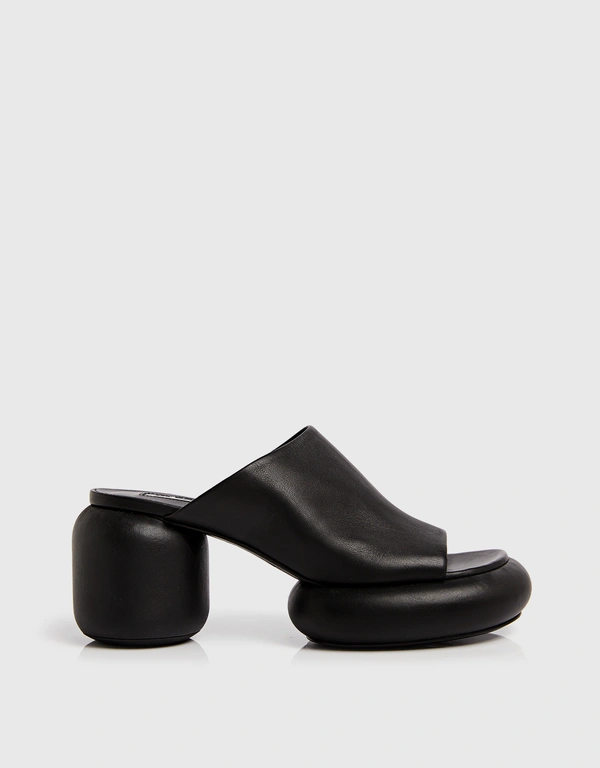 Jil Sander Calf Leather Mid-heeled Mules