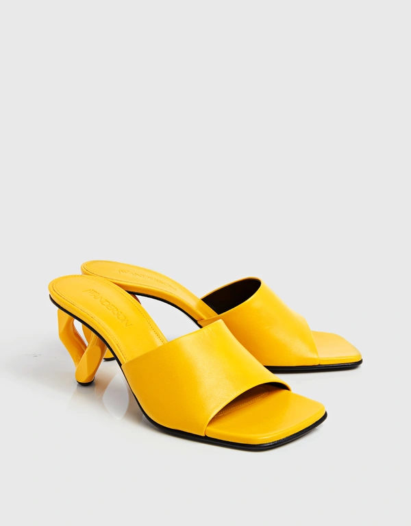 JW Anderson Chain Mid-heeled Mule Sandals