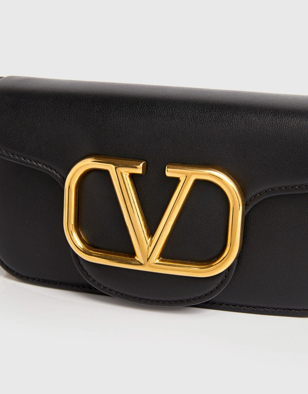 Valentino Locò Small Calfskin Shoulder Bag