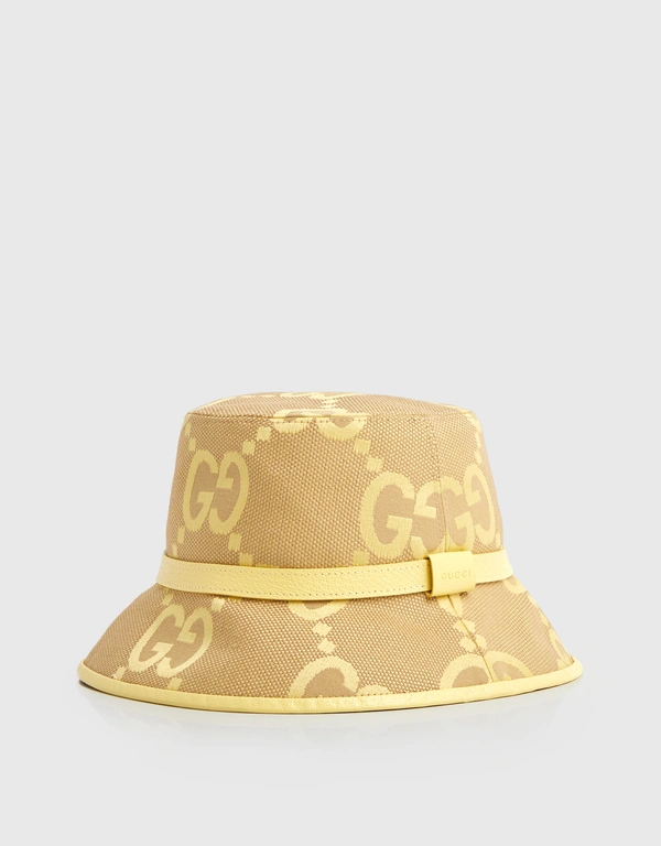 Gucci Jumbo GG 帆布漁夫帽