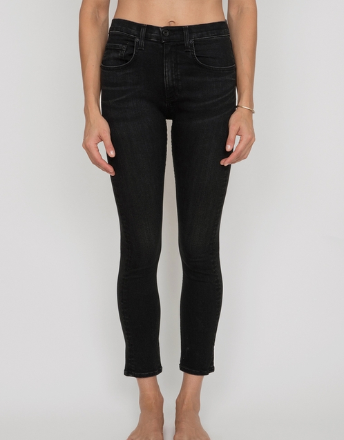 ASKK NY High-rise Skinny Jeans-Rock 