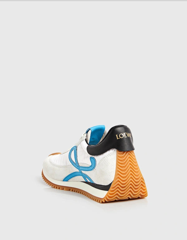 Flow Calfskin Nylon Sneakers