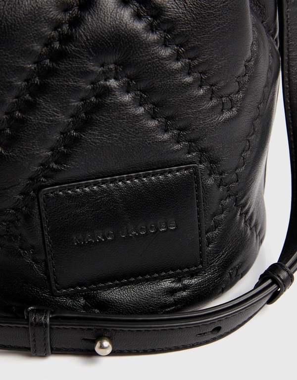 The Quilted Leather J Marc 絎縫小羊皮水桶包