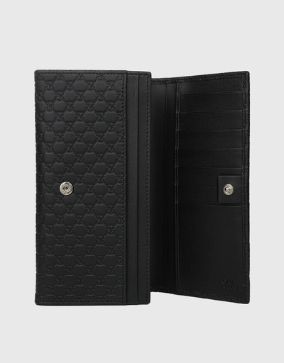 Micro GG Guccissima Calf Leather Bifold Wallet-Wallet