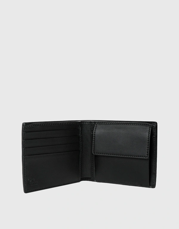 Gucci Micro GG Guccissima Calf Leather Wallet-Black