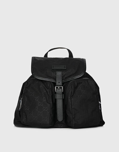 GUCCI Nylon Monogram Slim Backpack - A&V Pawn