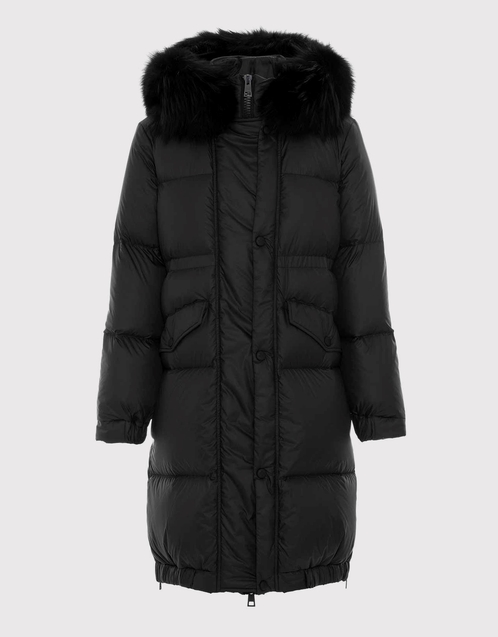 fox fur collar jacket