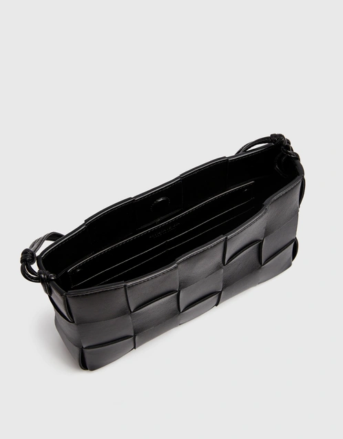 Bottega Veneta - Cassette Calfskin Strap Shoulder Bag