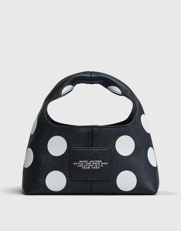The Spots Mini Sack Leather Handbag