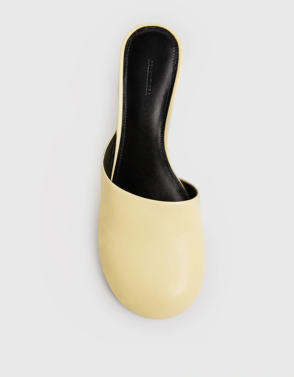 Balenciaga 皮革低跟穆勒鞋