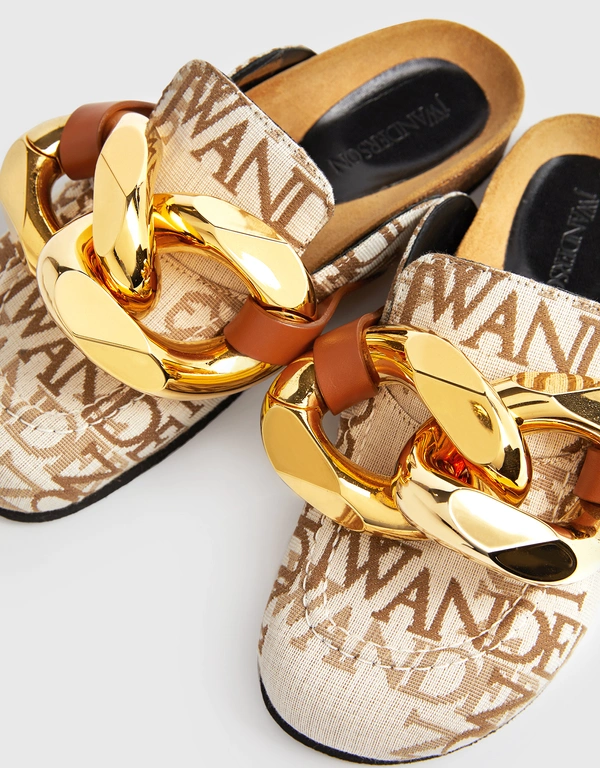 JW Anderson 鍊條裝飾樂福穆勒鞋