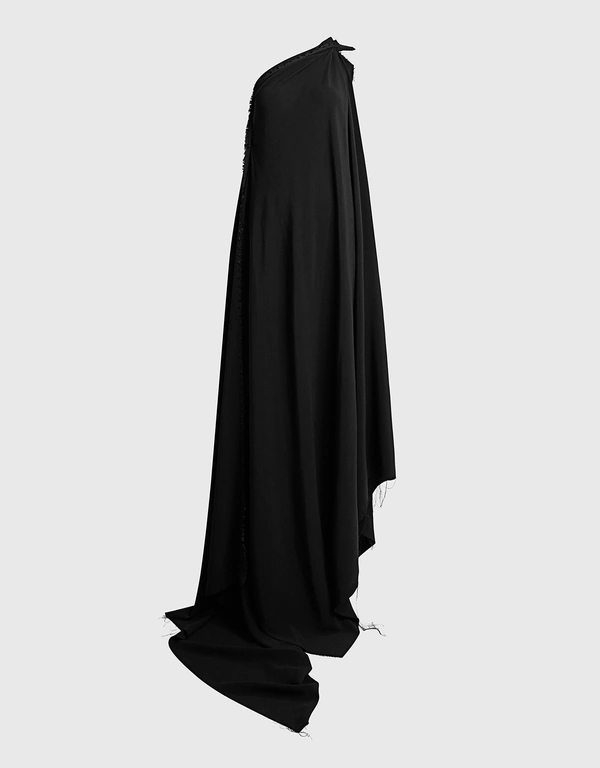 Balenciaga One-shoulder Maxi Dress