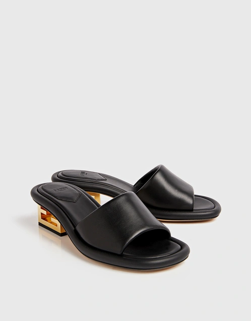 Baguette Low-heeled Slides