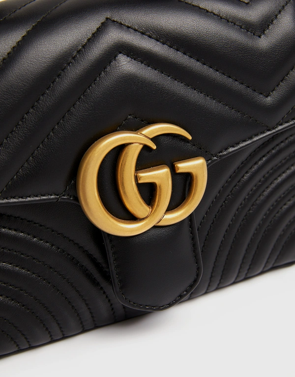 Gucci GG Marmont Leather Top Handle Bag