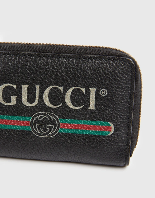 Gucci GG Supreme Print Leather Wallet