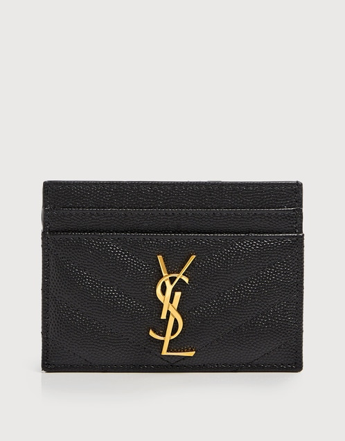 ysl card holder wallet