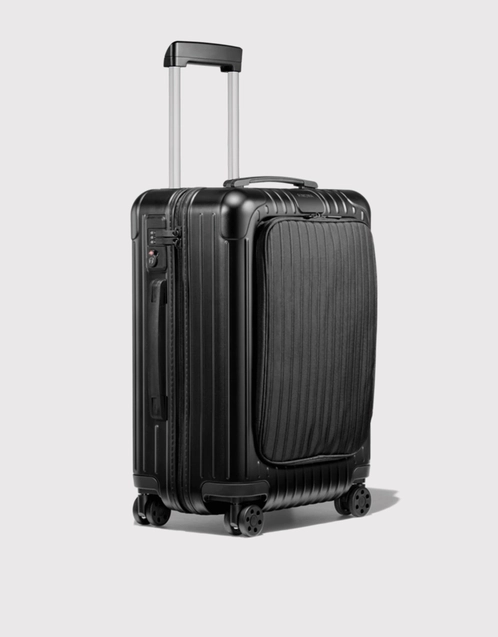 Rimowa Essential Sleeve Cabin 21" Luggage-Black Matte