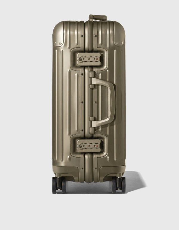 Rimowa Original Cabin 21" Luggage-Titanium