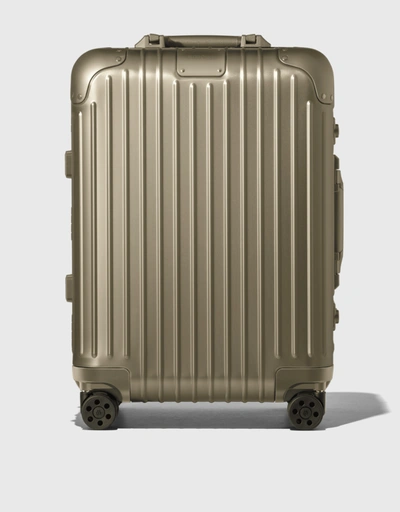 Rimowa Original Cabin 21" Luggage-Titanium