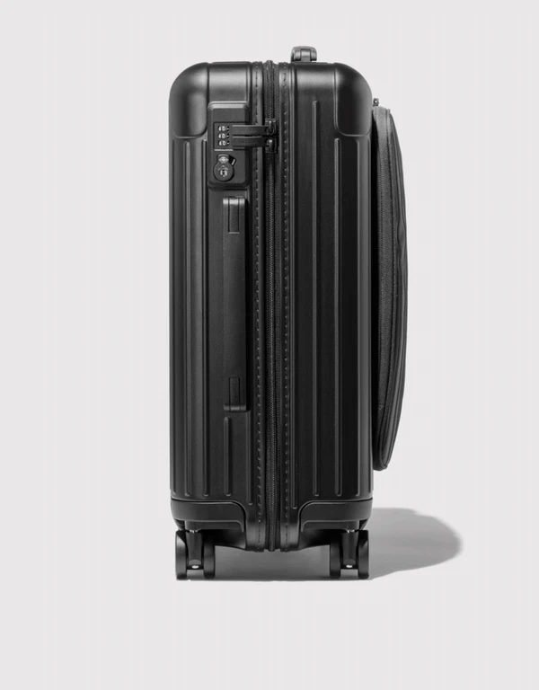 Rimowa Essential Sleeve Cabin S 21" Luggage-Black Matte