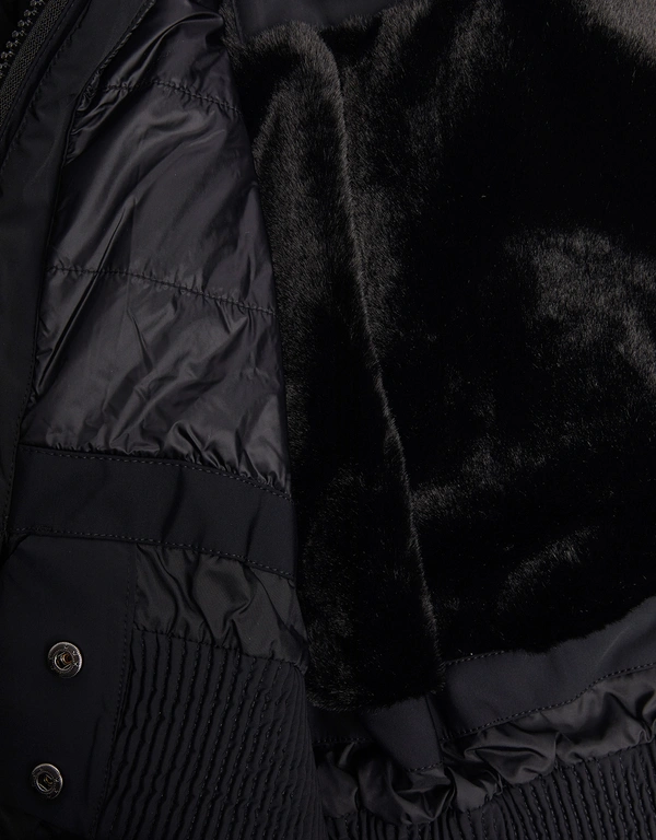 Fusalp Gardena V Faux Fur-trimmed Hooded Quilted Down Ski Jacket