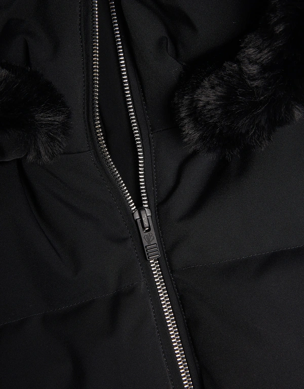 Fusalp Gardena V Faux Fur-trimmed Hooded Quilted Down Ski Jacket