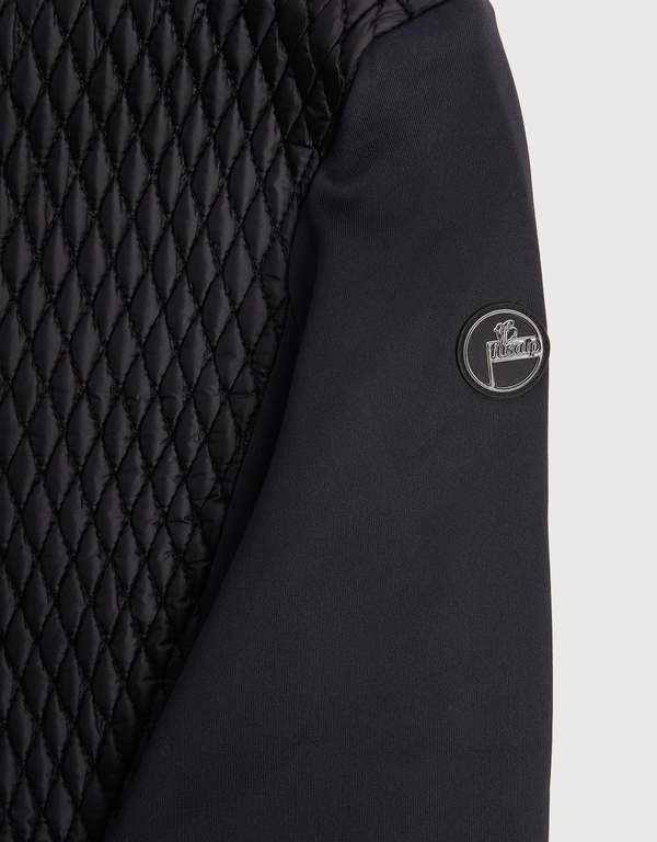 Fusalp Myrtille II 絎縫緞面彈力平紋針織夾克