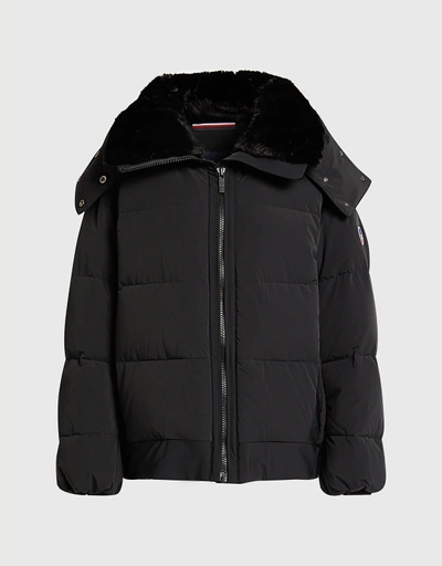 Dolores Faux Fur-trimmed Hooded Quilted Down Ski Jacket