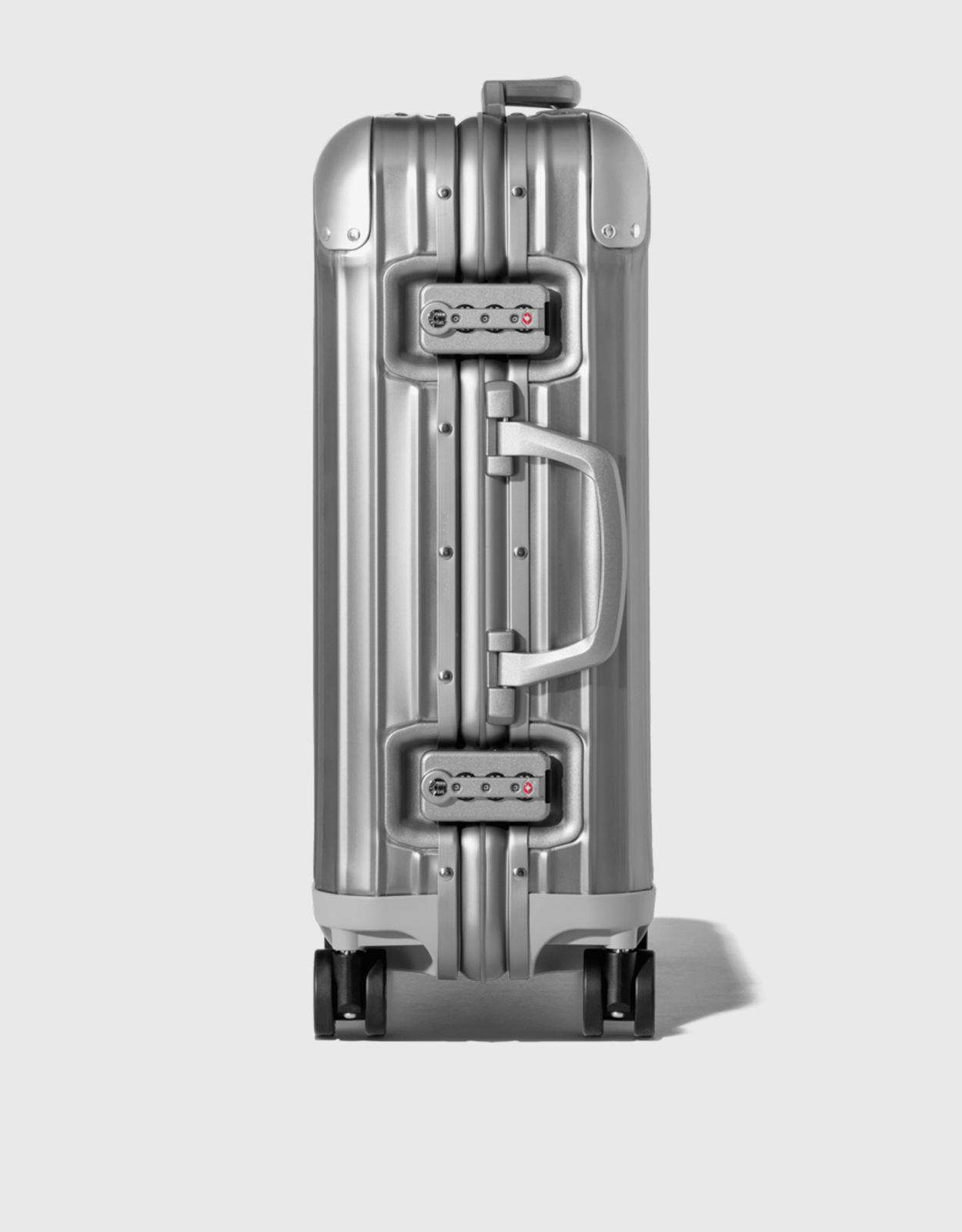 Original Cabin Aluminum Carry-On Suitcase, Titanium, RIMOWA