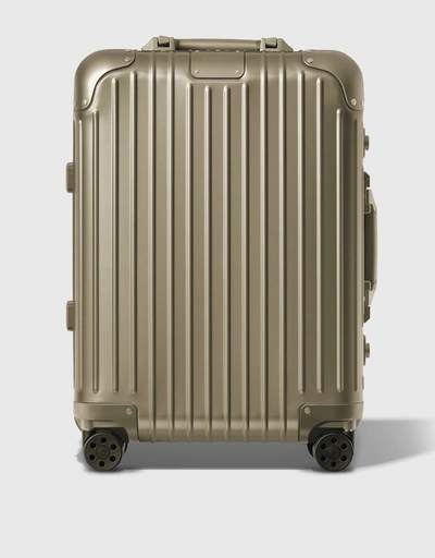 Rimowa Original Cabin S 21" Luggage-Titanium