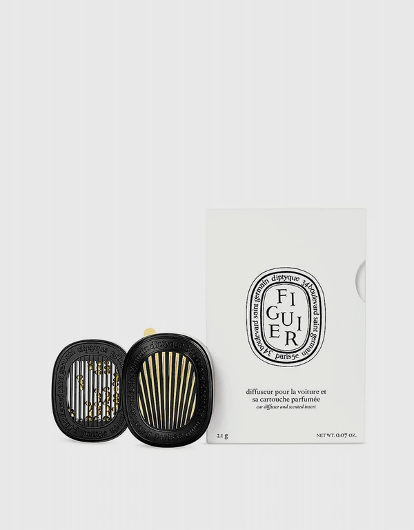 Diptyque Figuier insert and car diffuser 2.1g 