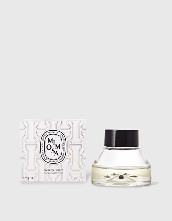 Diptyque Mimosa Hourglass Scented Diffuser Refill 75ml