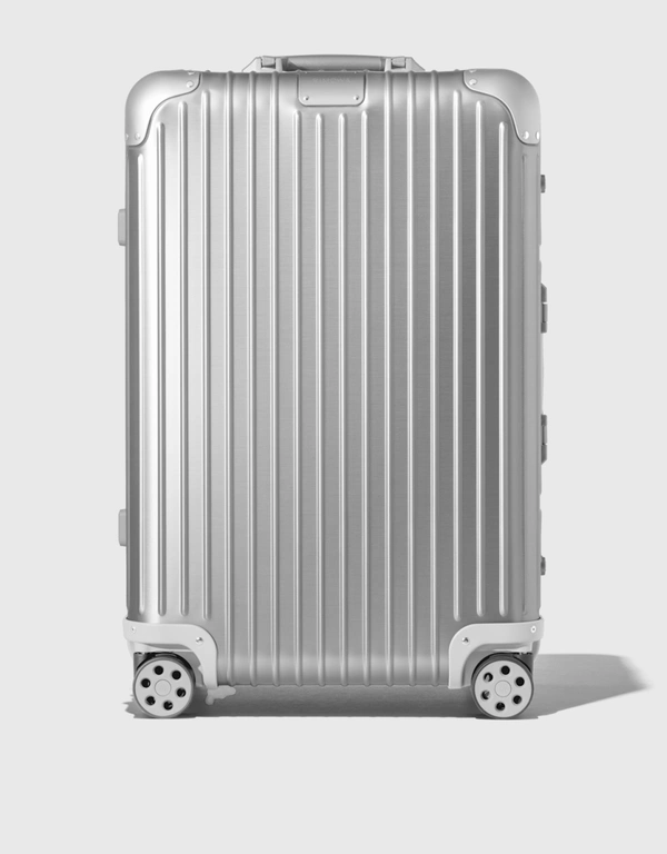 Rimowa Original Check-In M 26" Luggage-Silver
