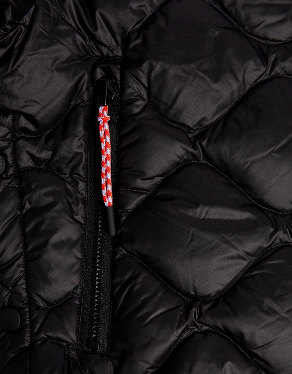 Manu-D Quilted Nylon Down Jacket