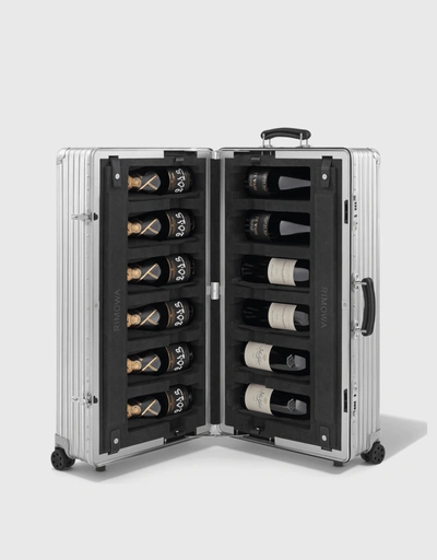 Rimowa Classic Twelve Bottle Case 33" Luggage-Silver