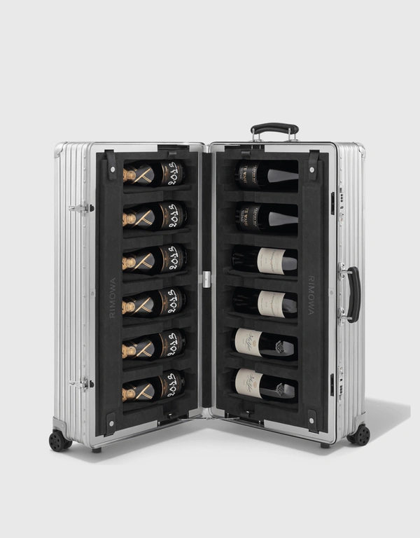 Rimowa Classic Twelve Bottle Case 33" Luggage-Silver