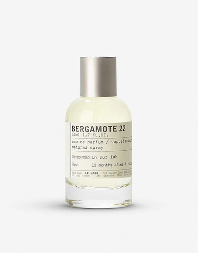 Bergamote 22 Unisex Eau de Parfum 50ml