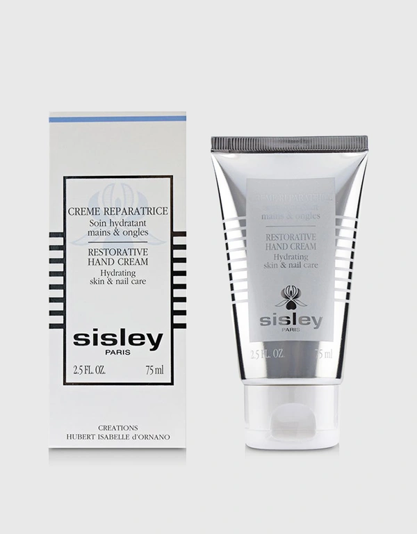 Sisley Restorative Hand Cream Hydrating Skin and Nail Care 75ml