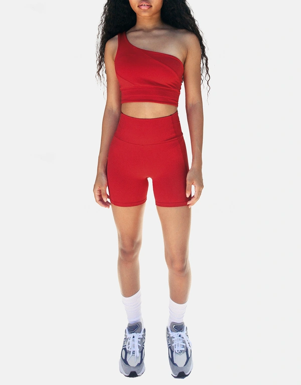 Enavant Active Lana Biker Shorts 2.0-Red